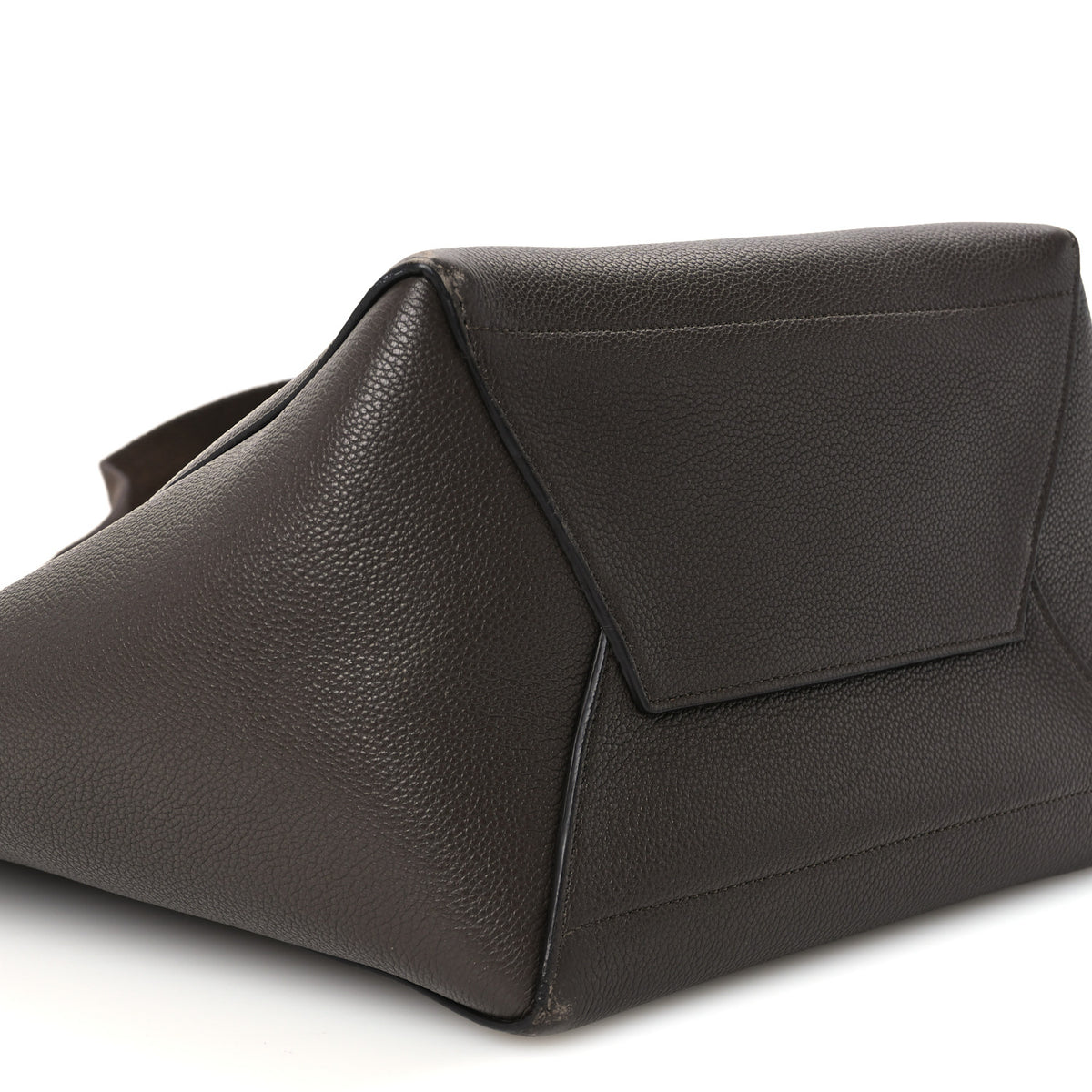 Soft Grained Calfskin Sangle Bucket Bag Ecorce
