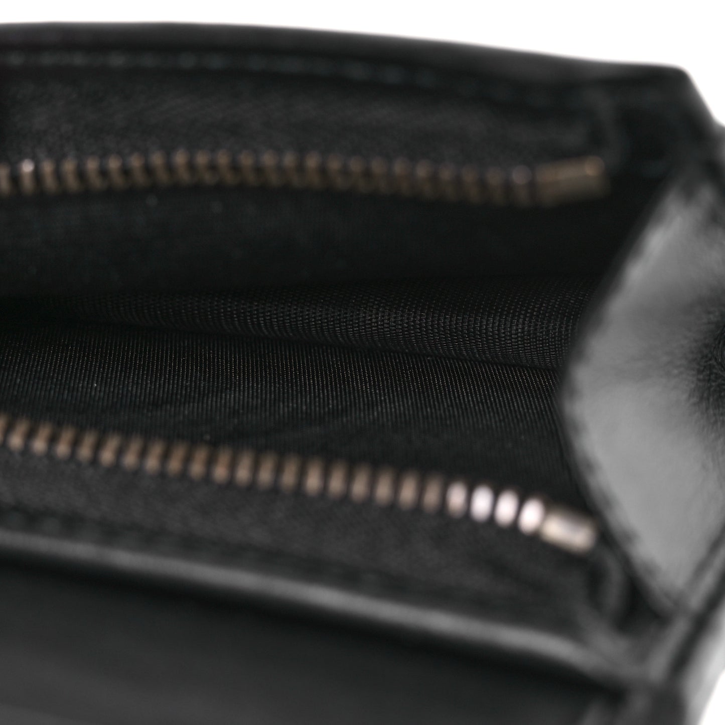 Calfskin Matelasse GG Marmont Card Case Wallet Black