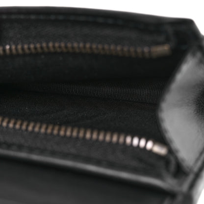 Gucci Calfskin Matelasse GG Marmont Card Case Wallet Black 5 of 8