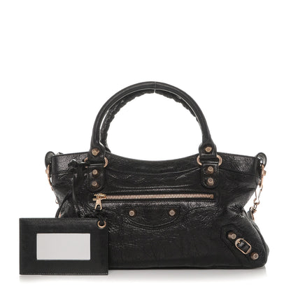 Balenciaga Agneau Giant 12 Rose Gold Hardware First Black 1 of 7