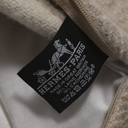 Hermes Wool Cashmere Avalon III Pillow PM Coco Camomille 2 of 2