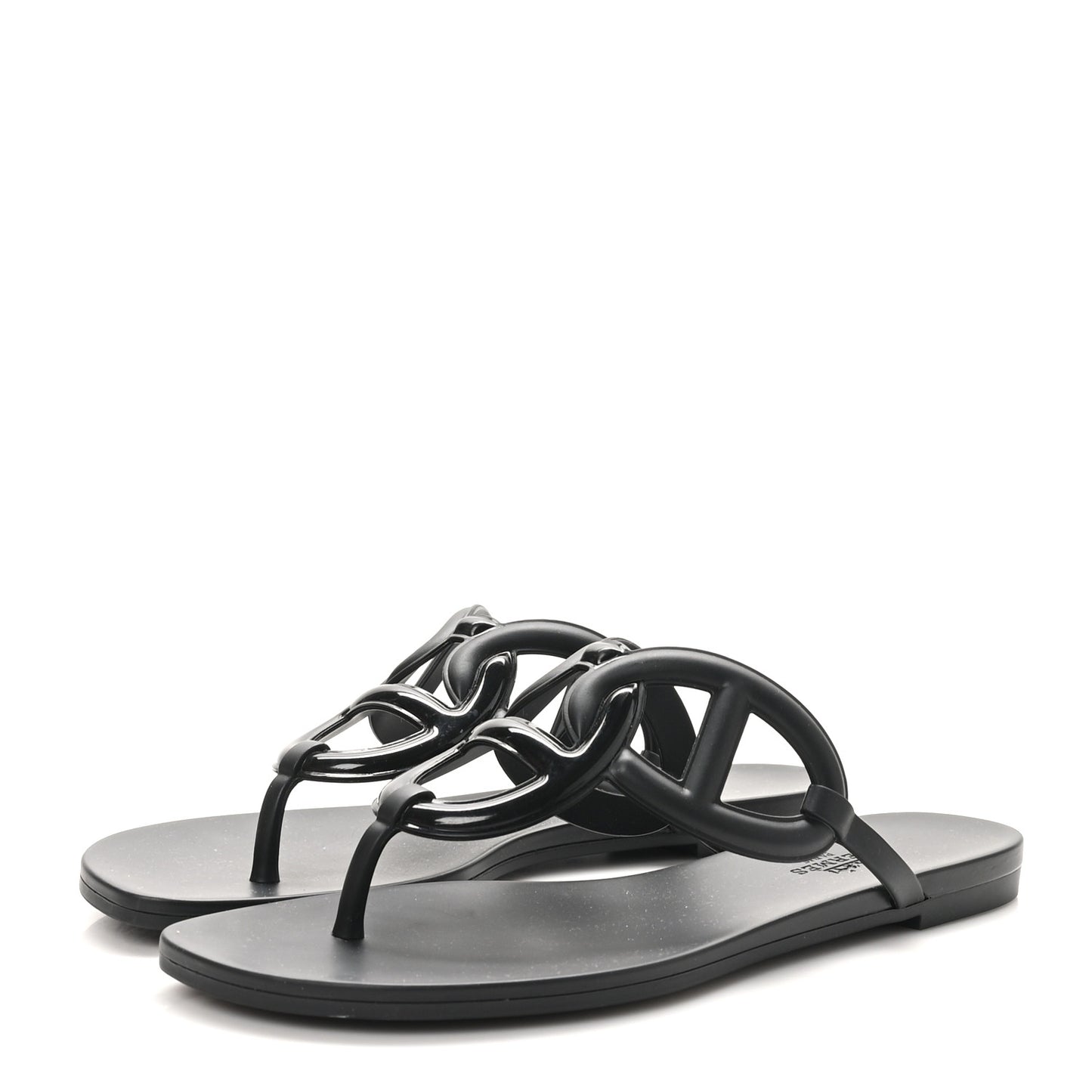 Rubber Womens Egerie Sandals 38 Black