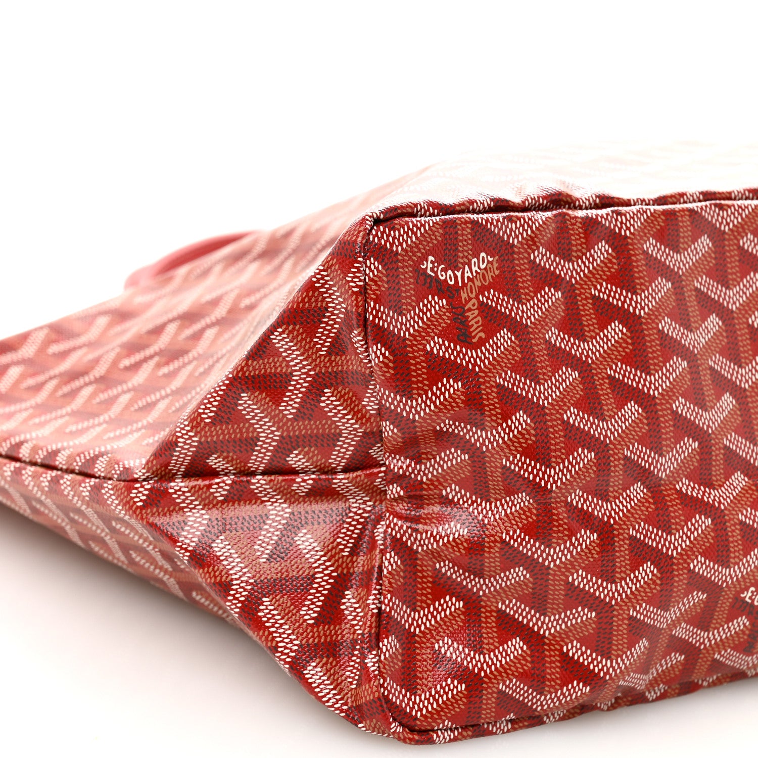 Goyard Goyardine Saint Louis PM Red 9 of 10