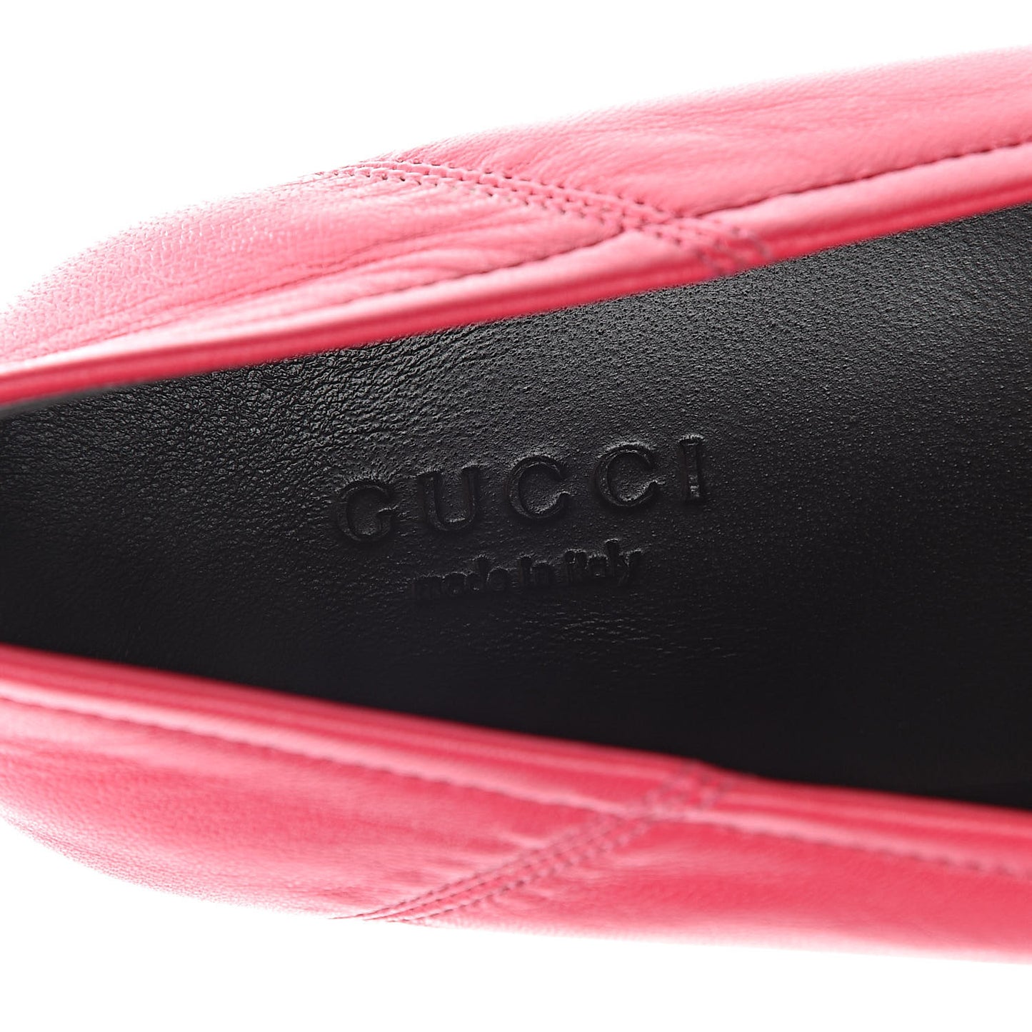 Lambskin Womens Brixton Horsebit Loafers 37 Hot Pink