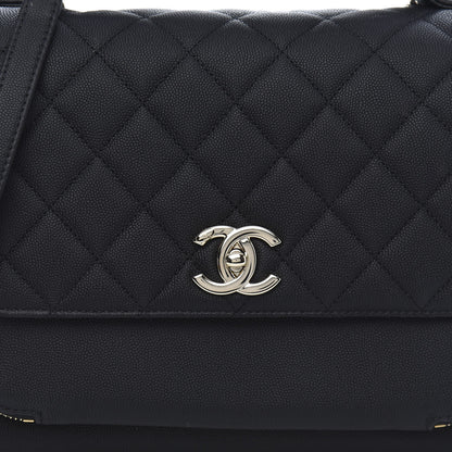 Chanel Caviar Quilted Large Business Affinity Flap Black 10 of 11