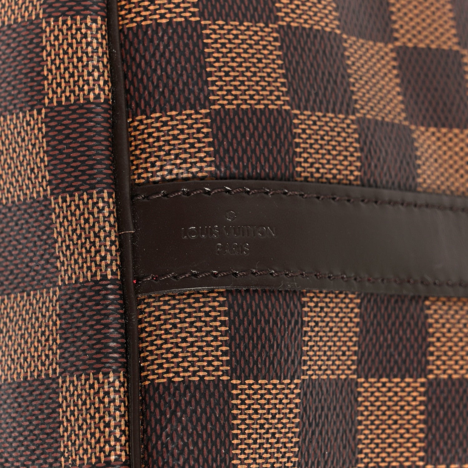 Louis Vuitton Damier Ebene Speedy Bandouliere 30 8 of 11