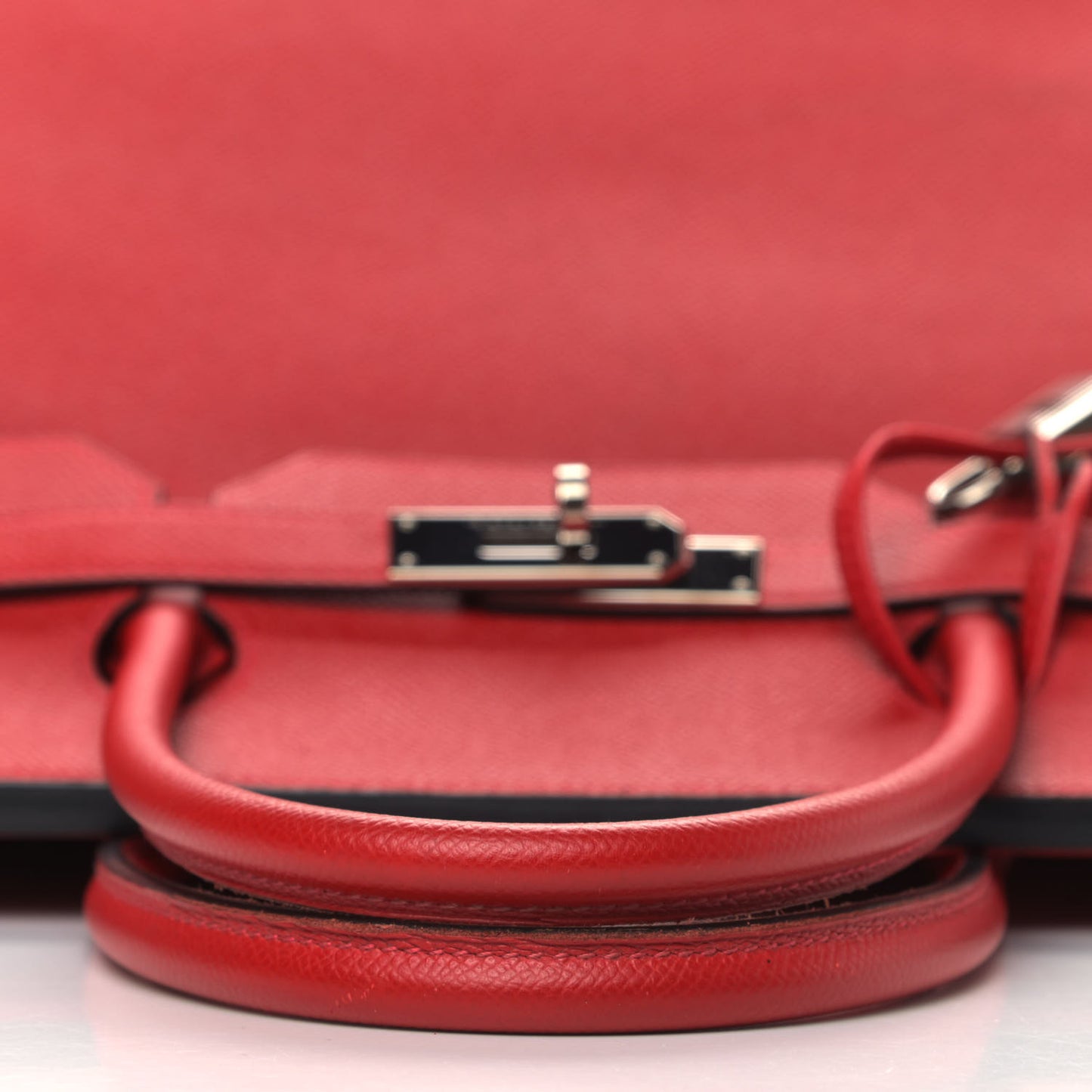 Epsom Horseshoe Birkin 40 Rouge Casaque Black