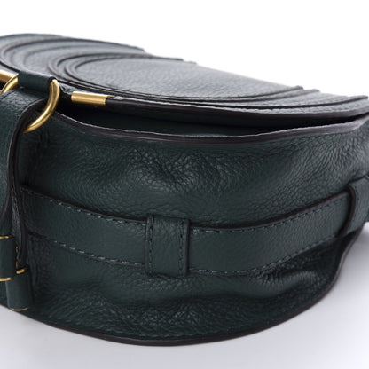 Chloe Calfskin Mini Marcie Round Crossbody Bag Rainforest 7 of 10