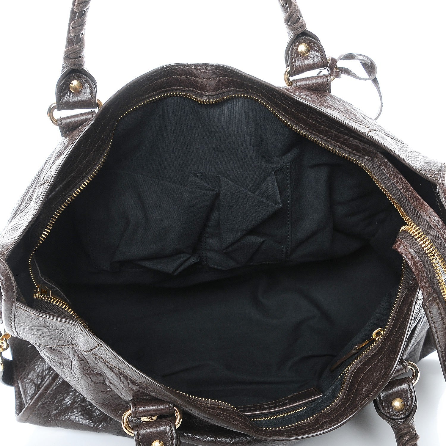 Balenciaga Agneau Giant 12 Gold Hardware City Charbon 6 of 8