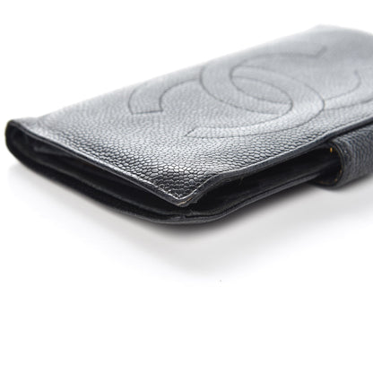 Chanel Caviar Timeless CC French Wallet Black 21 of 24