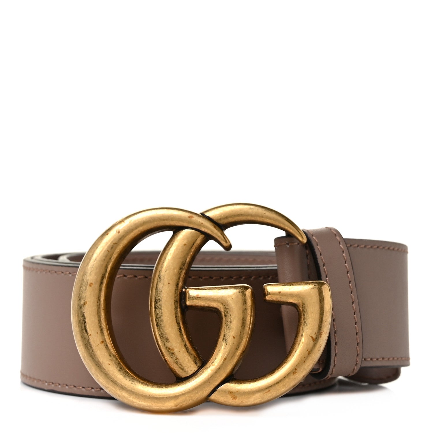 Gucci Calfskin Double G 40mm Belt 75 30 Porcelain Rose 1 of 4
