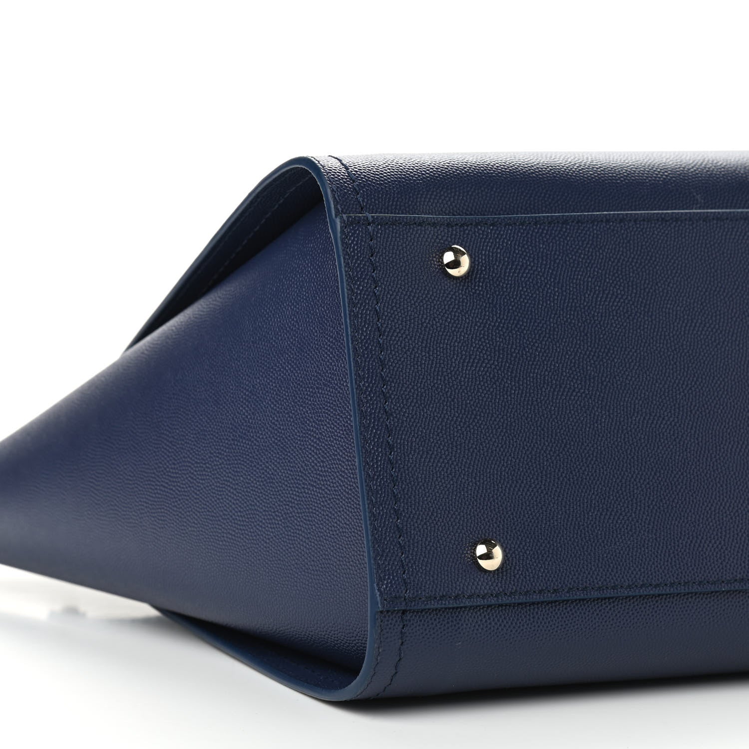Chanel Caviar Small Studded Deauville Tote Navy 8 of 10