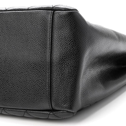 Chanel Caviar Quilted Grand Shopping Tote GST Black 10 of 11