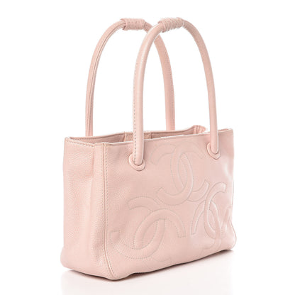 Chanel Caviar CC Tote Pink 3 of 16