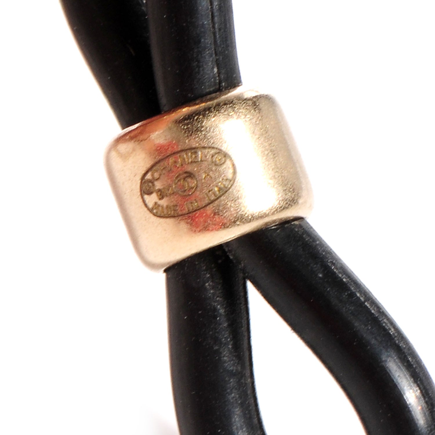 Chanel Chain Eyeglass Holder CC Gold 4 of 4