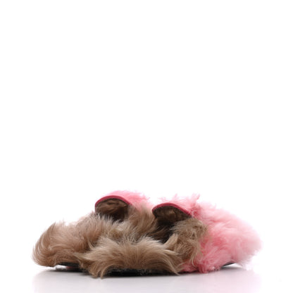 Gucci Merino Wool Womens Princetown Slippers 35 Pink 4 of 9