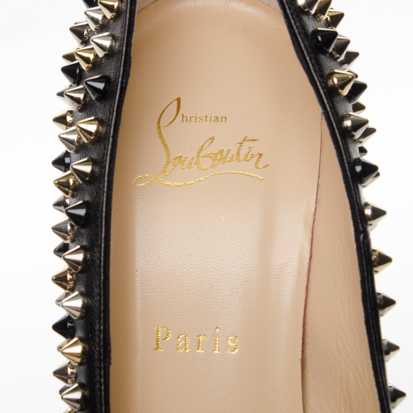 Nappa Daffodile Spikes 160 Pumps 39.5 Black