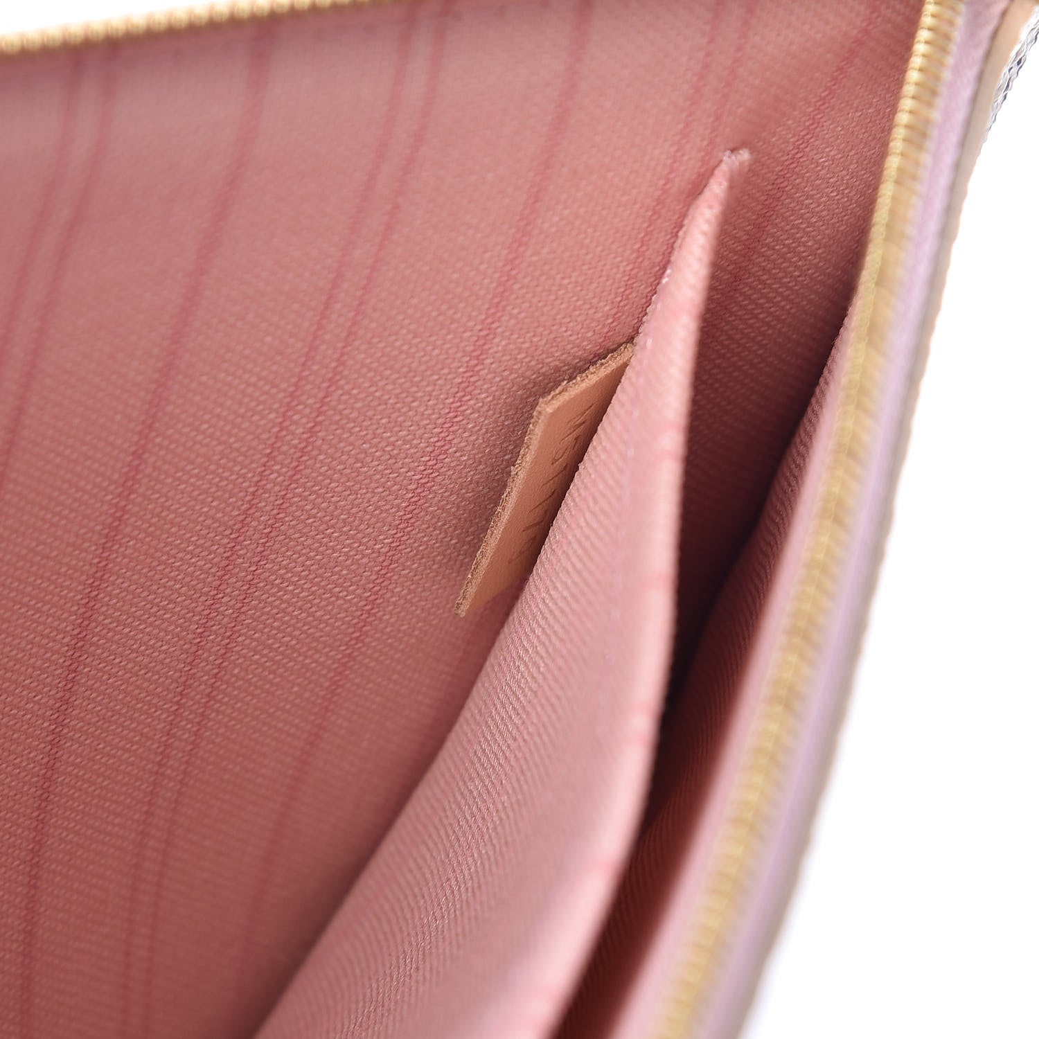 Louis Vuitton Damier Azur Neverfull MM GM Pochette Rose Ballerine 7 of 9
