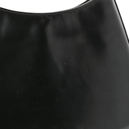 Prada Spazzolato Cleo Shoulder Bag Black 11 of 11