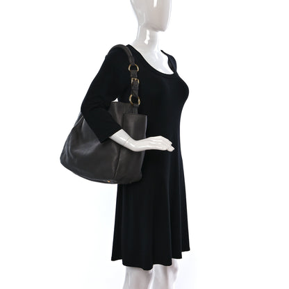 Prada Vitello Daino Hobo Argilla 2 of 15