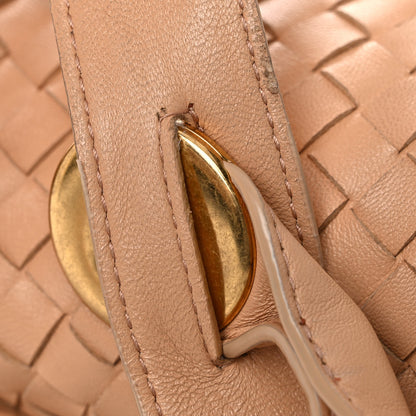 Bottega Veneta Nappa Intrecciato The Fold Crossbody Almond 23 of 24