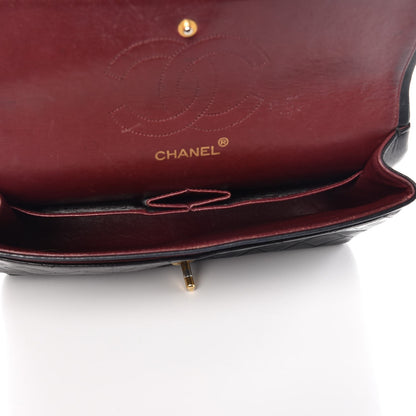 Chanel Lambskin Quilted Medium Double Flap Black 5 of 17