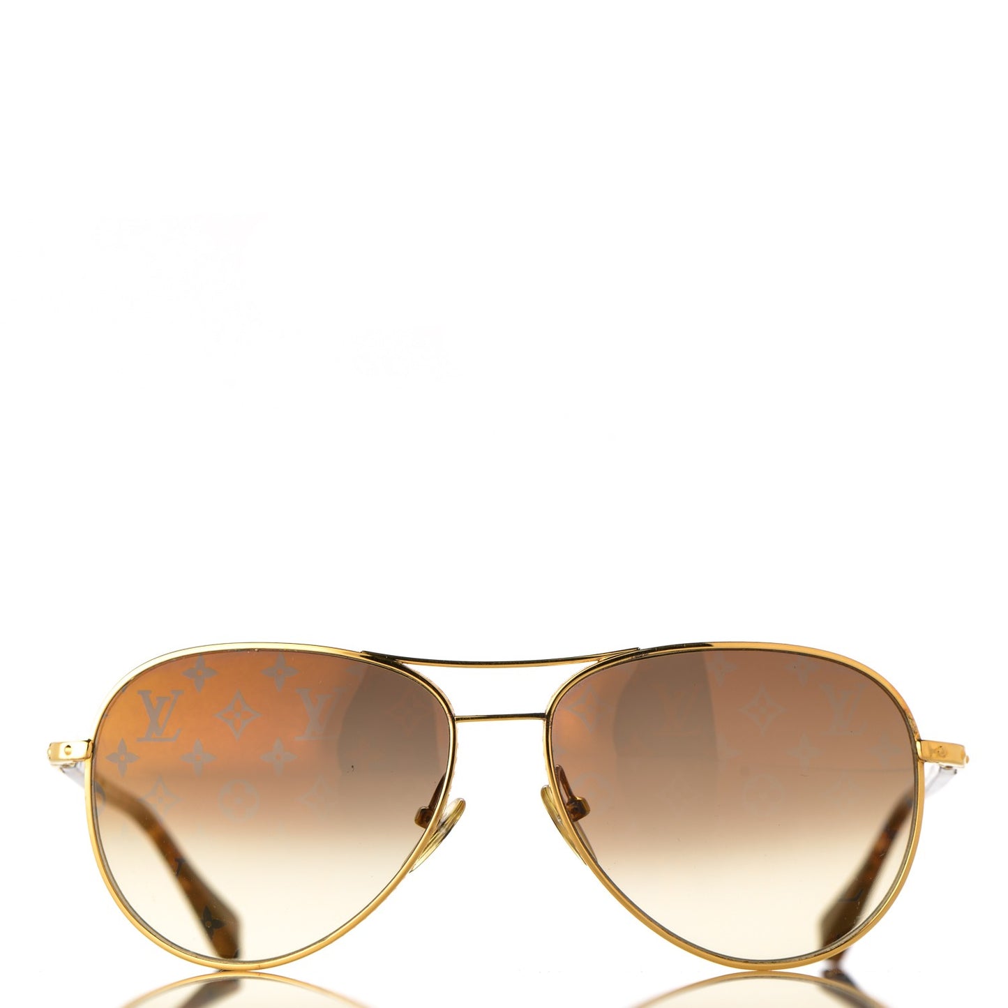 Conspiration Pilote Sunglasses Z0164U Gold