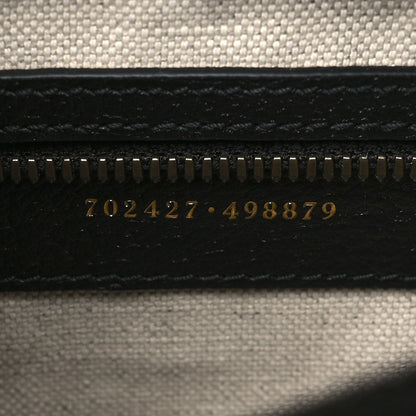 Gucci X ADIDAS Crystal Vintage Monogram Textured Dollar Calfskin Web Trefoil Logo Small Messenger Bag Hibiscus Red Off White Black 7 of 10