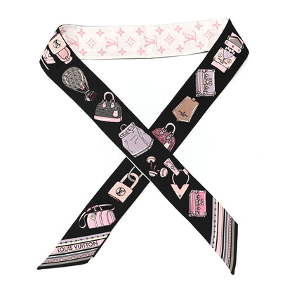 Louis Vuitton Silk Monogram Essentials LV BB Bandeau Light Pink 1 of 3