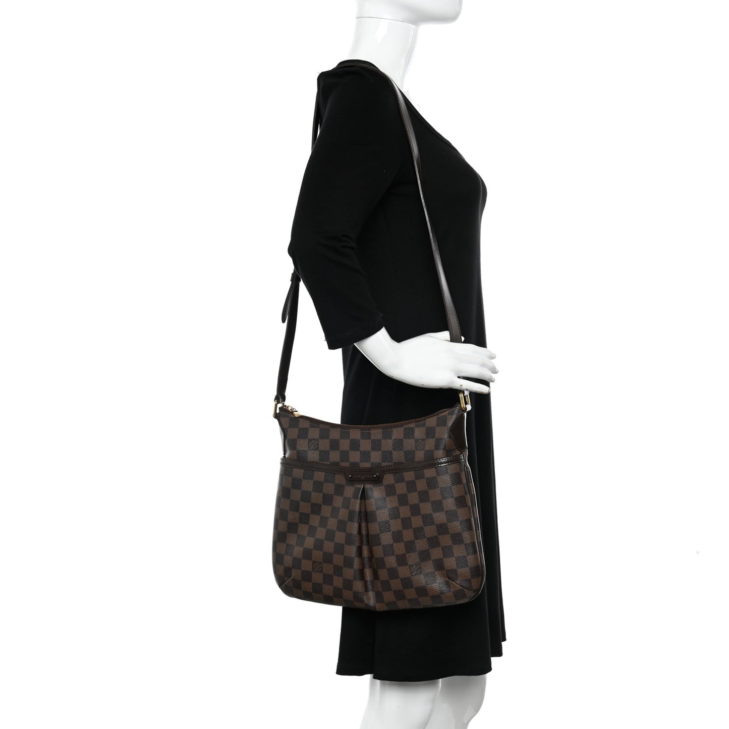 LOUIS VUITTON Damier Ebene Bloomsbury PM