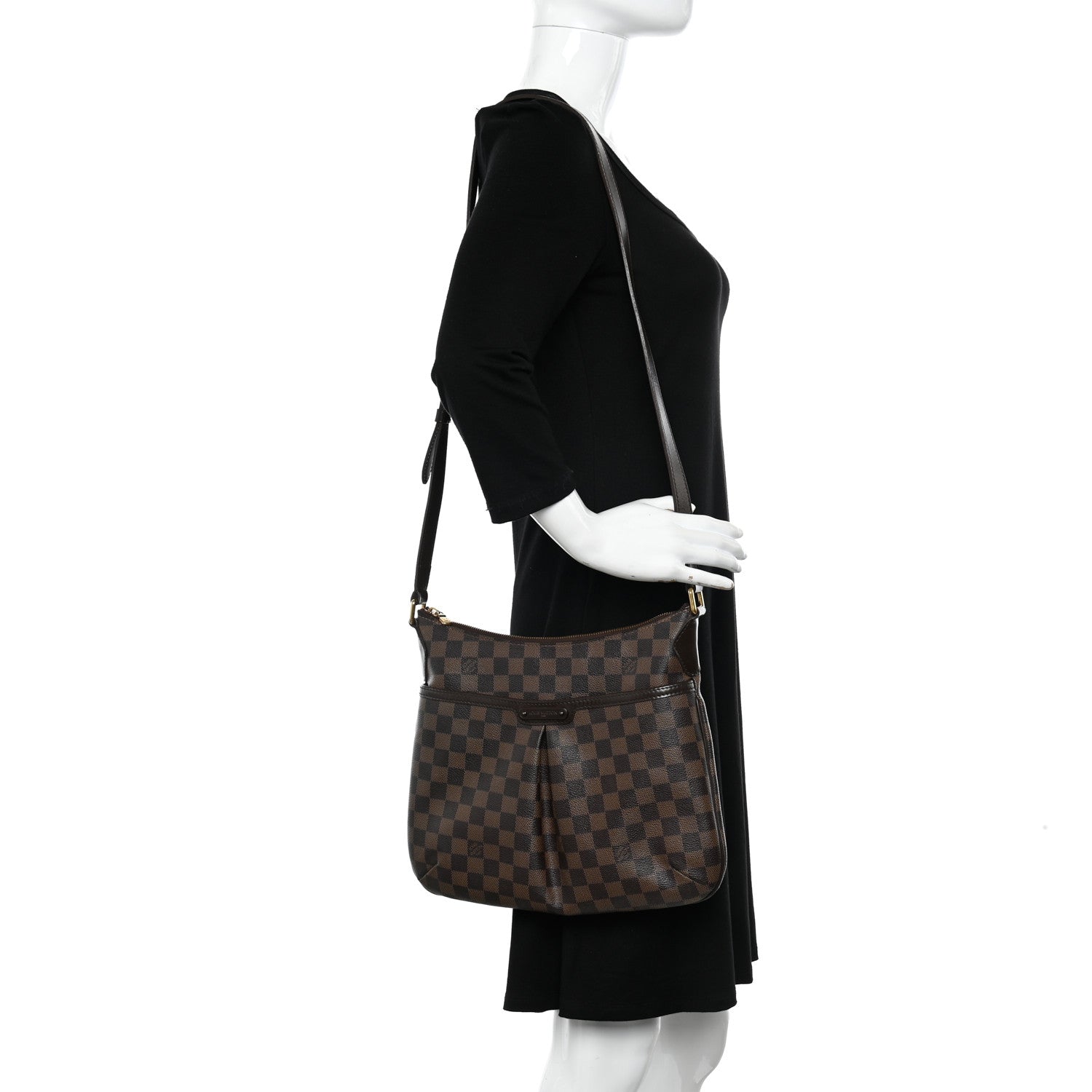 Louis Vuitton LOUIS VUITTON Damier Ebene Bloomsbury PM 3 of 10