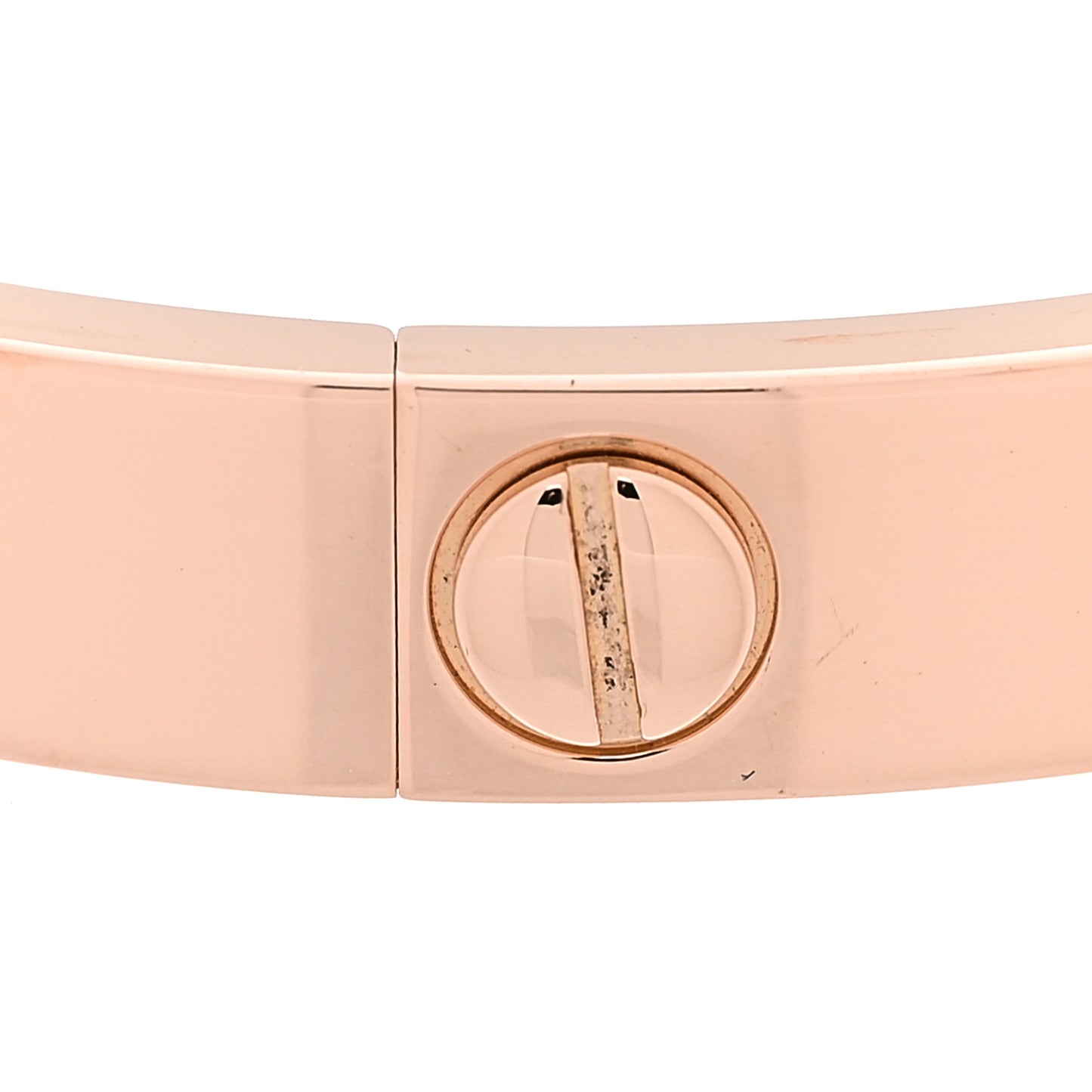 18K Pink Gold 4 Diamond LOVE Bracelet 16
