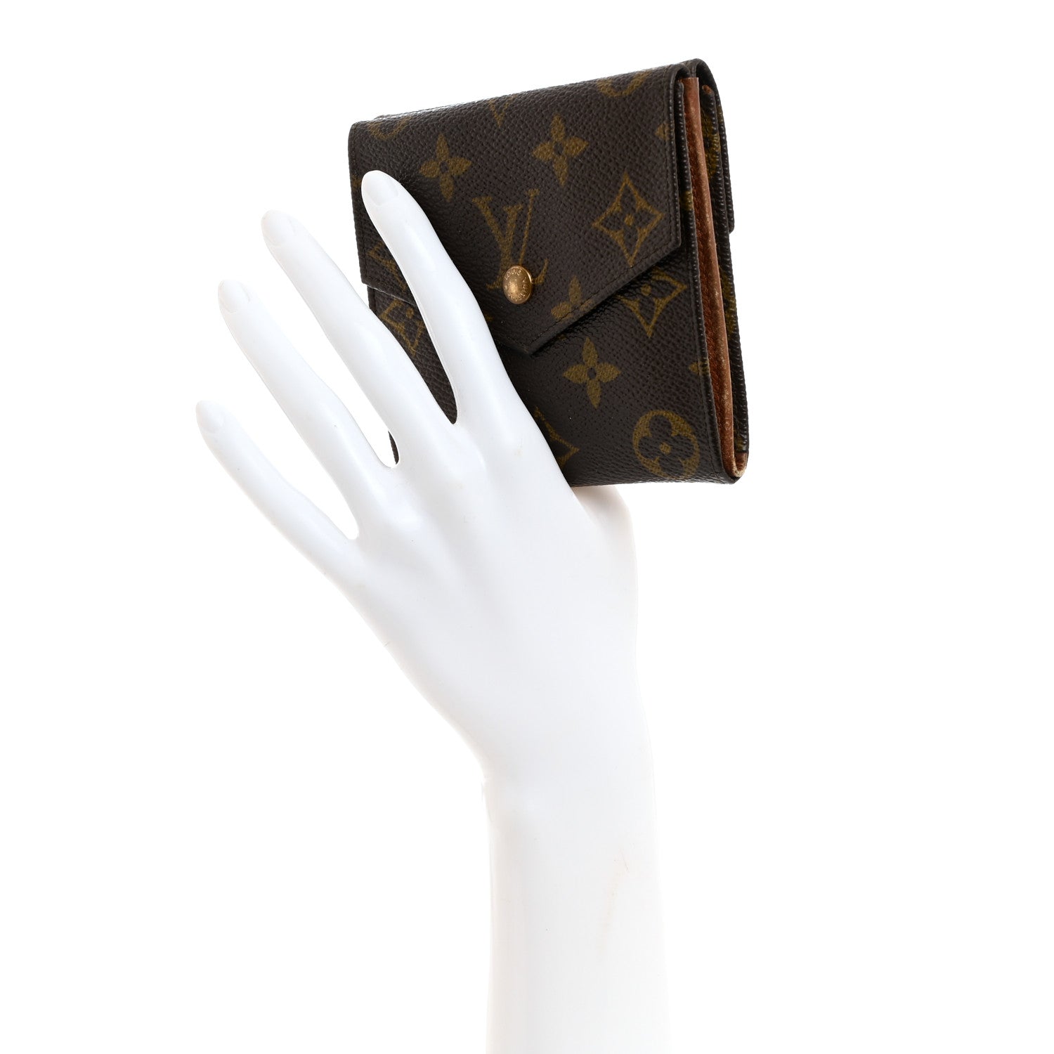 Louis Vuitton Monogram Elise Compact Wallet 2 of 9