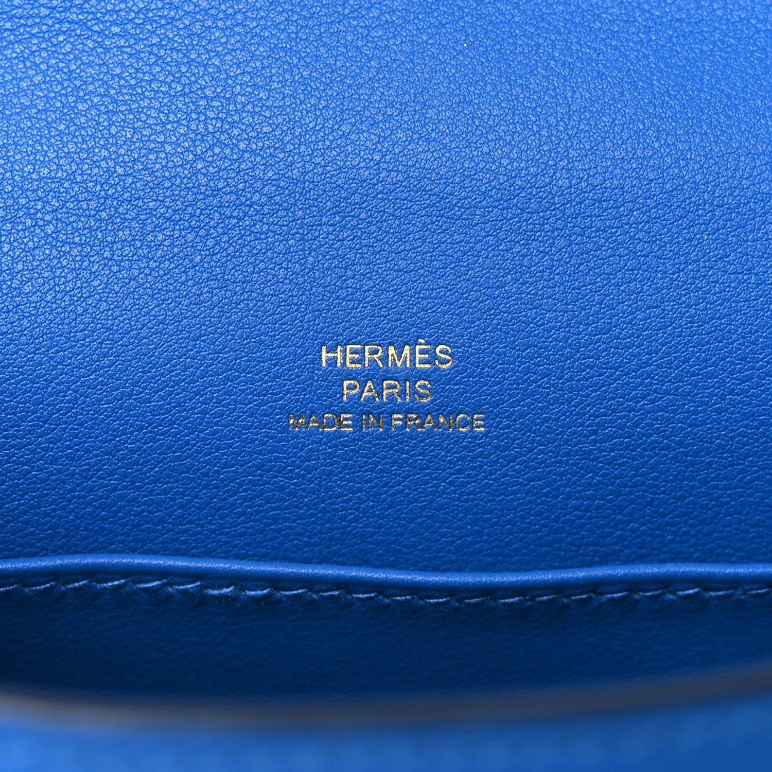 Hermes Swift Kelly Pochette Clutch Bleu Zellige 7 of 11