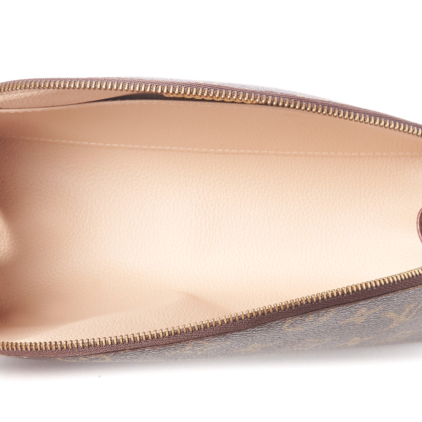 Louis Vuitton Monogram Trousse Demi Ronde 6 of 7