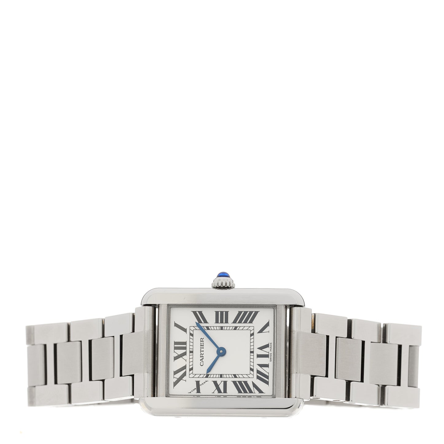Stainless Steel 24mm Tank Solo Quartz Watch