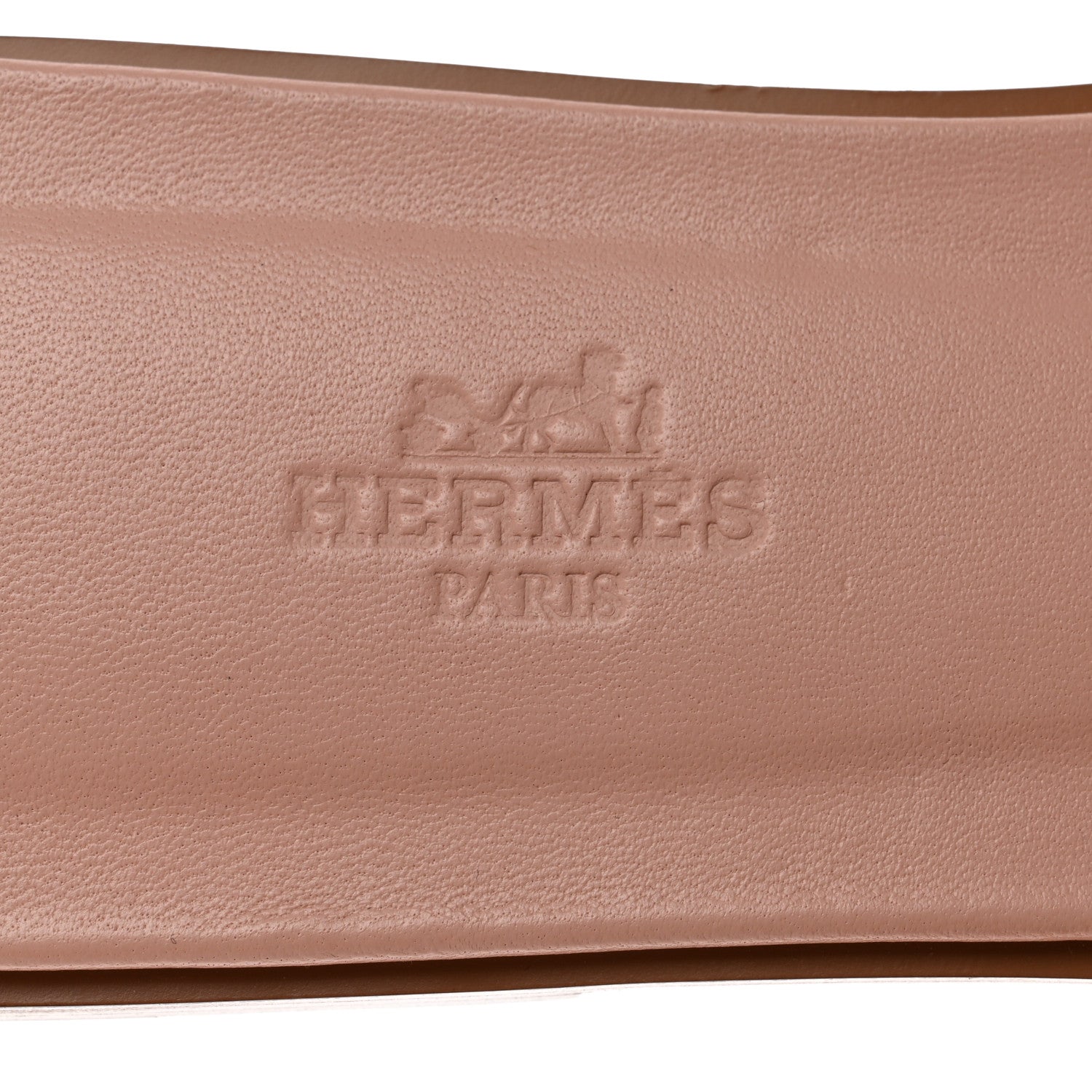 Hermes Epsom Oran Sandals 39 Rose Pale 6 of 9