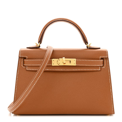 Hermes Epsom Mini Kelly Sellier 20 Gold 1 of 13