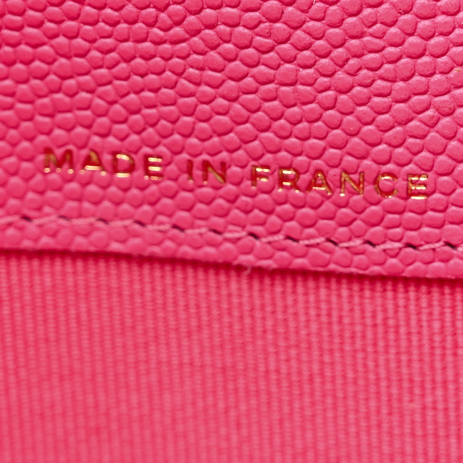 Chanel Caviar Quilted Large Gusset Flap Wallet Pink 8 of 9