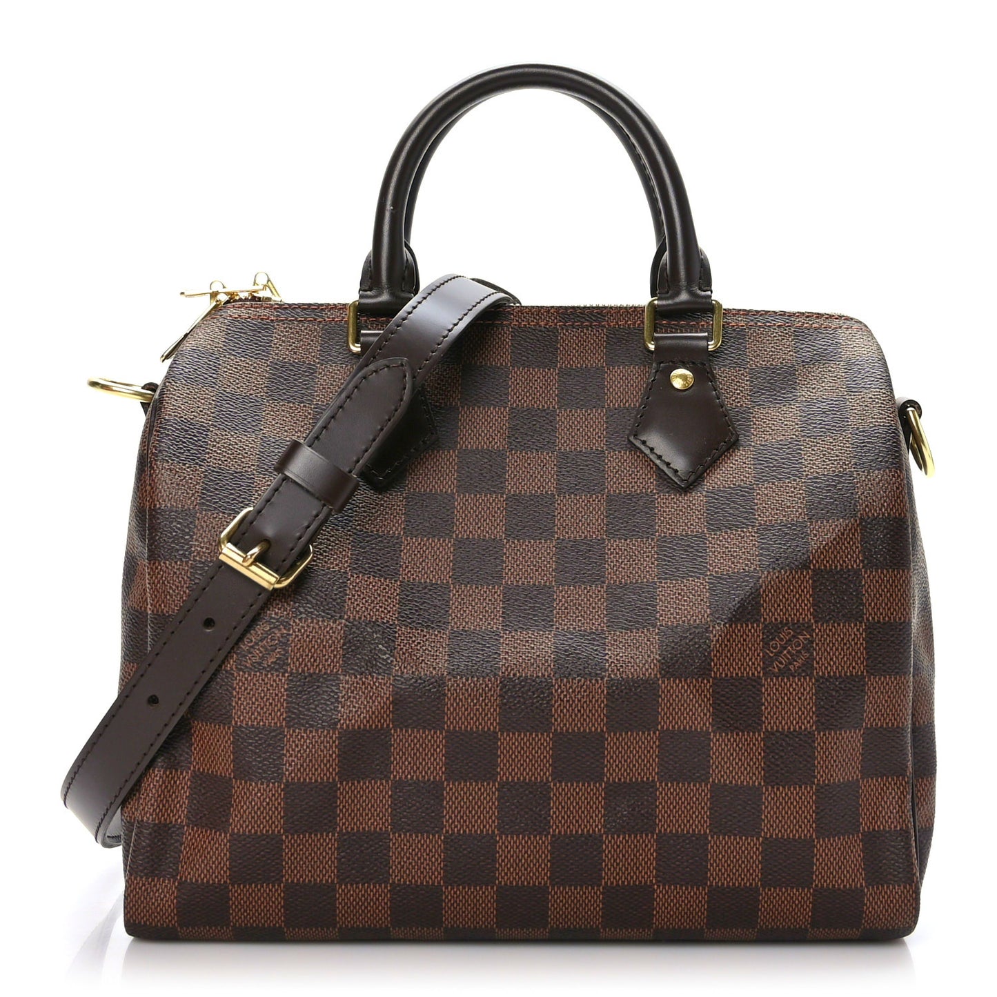 Damier Ebene Speedy Bandouliere 25