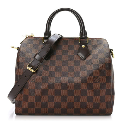 Louis Vuitton Damier Ebene Speedy Bandouliere 25 1 of 10