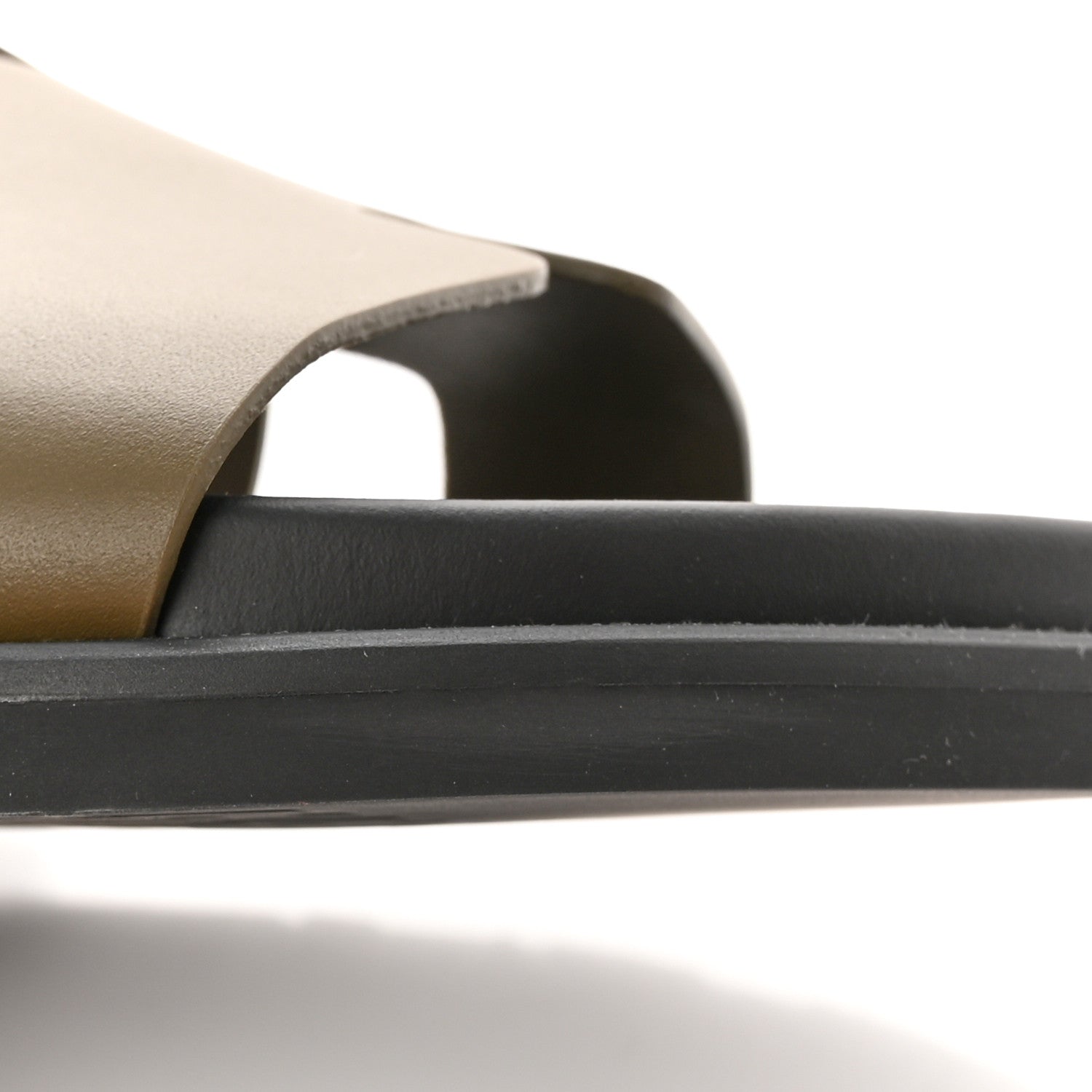 Hermes Calfskin Mens Chypre Sandals 44 Vert Toundra 10 of 11