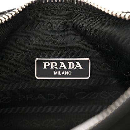 Prada Nylon Re-Edition 2005 Shoulder Bag Black 6 of 10