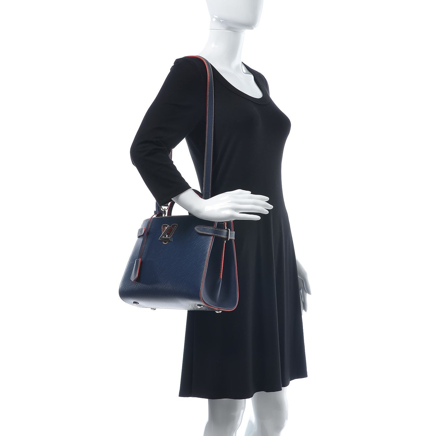 Epi Twist Tote Indigo