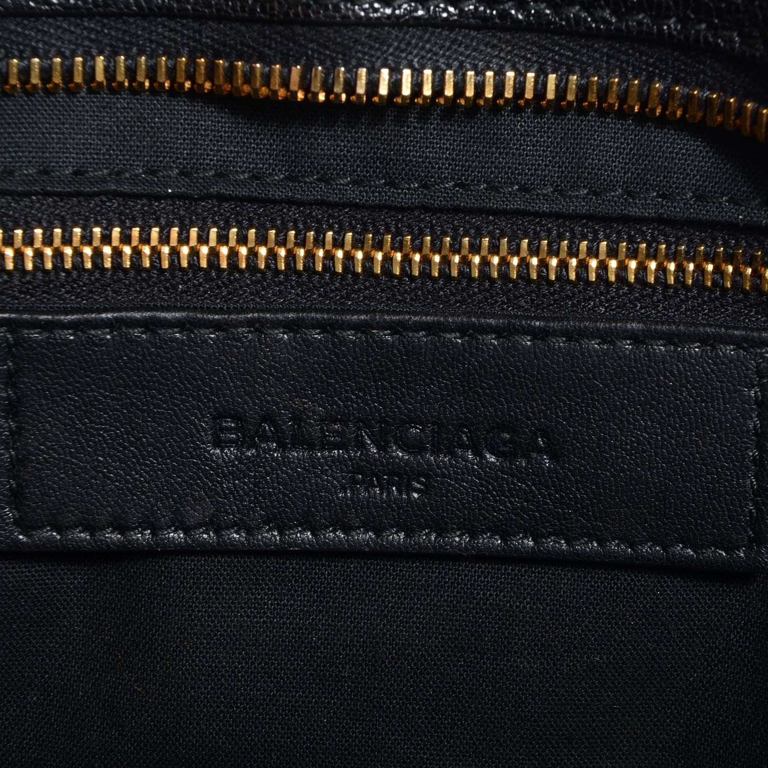 Balenciaga Chevre Hamilton Metallic Edge City Black 6 of 11