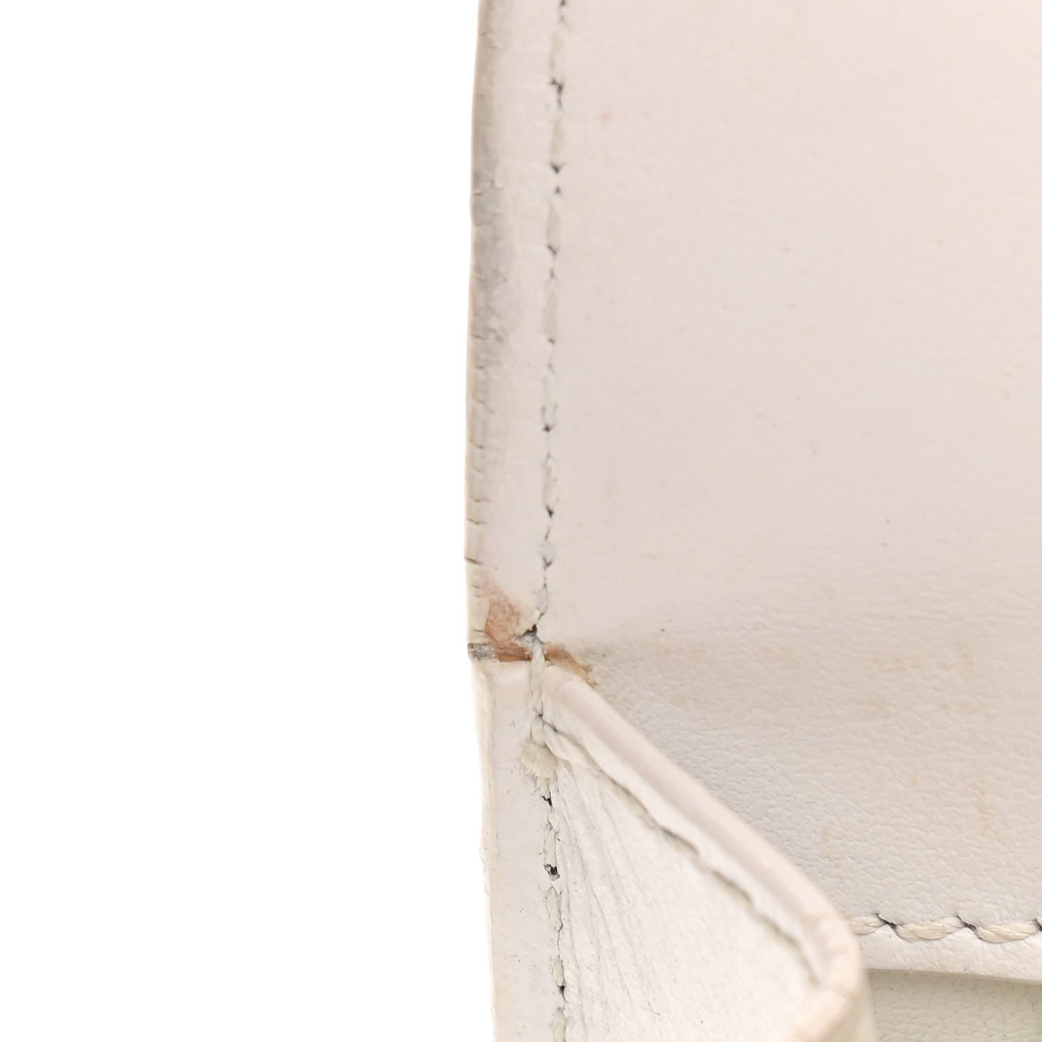 Off-White Calfskin Binder Clip Bag White 12 of 16