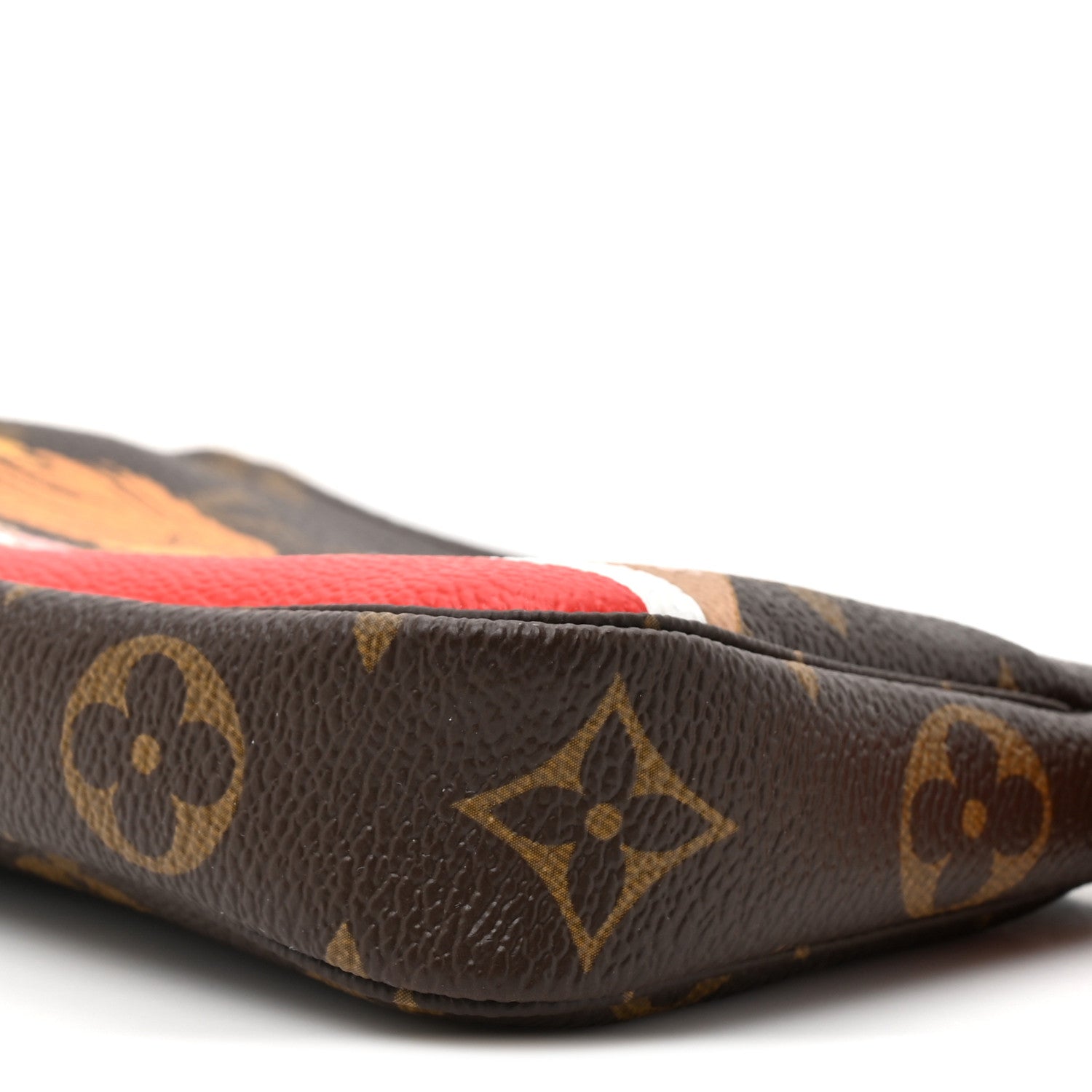 Louis Vuitton Monogram 2018 Christmas Animation Mini Cats Pochette Accessories 9 of 10