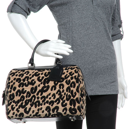 Louis Vuitton Jacquard Velvet Leopard Print Stephen Sprouse Speedy 2 of 8