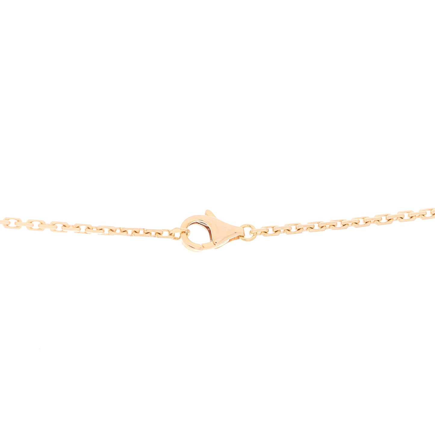 18K Pink Gold LOVE Pendant Necklace