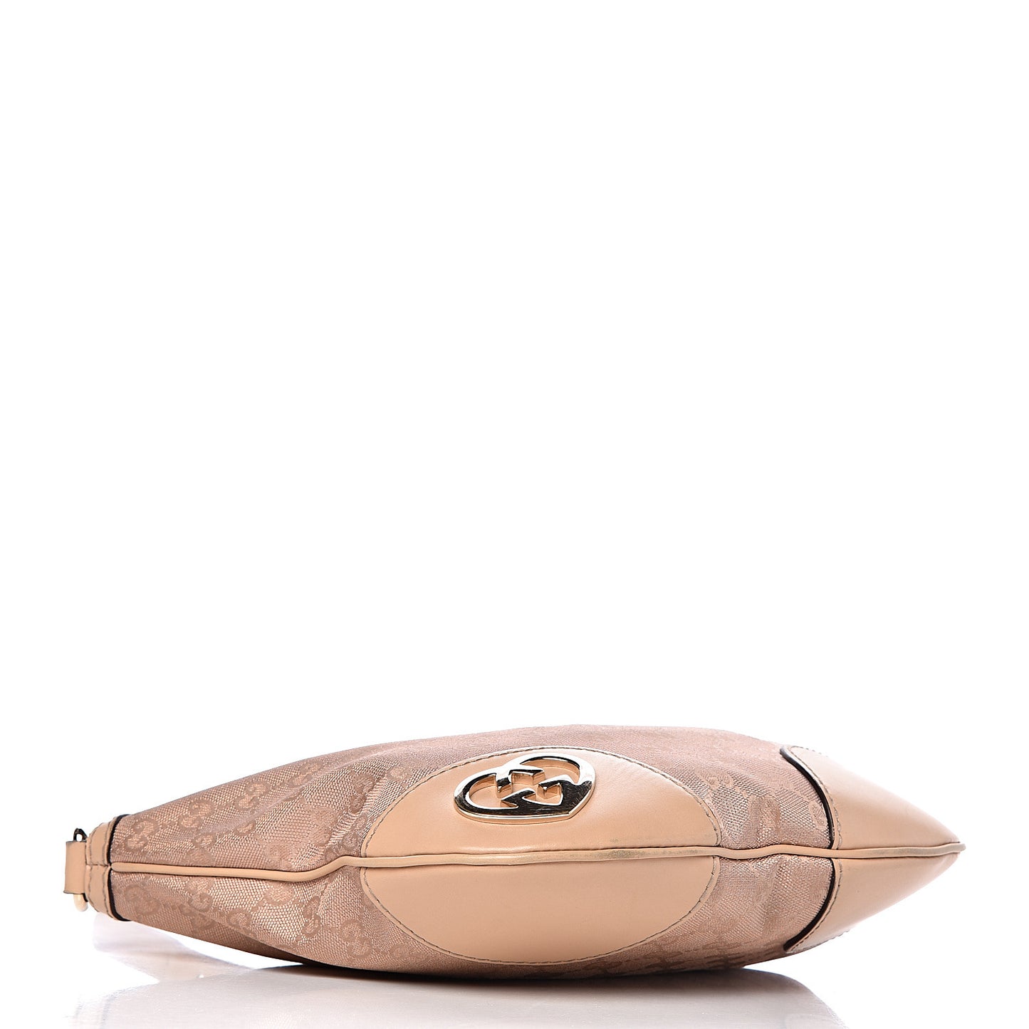 Metallic Monogram Small Lovely Heart Messenger Pink